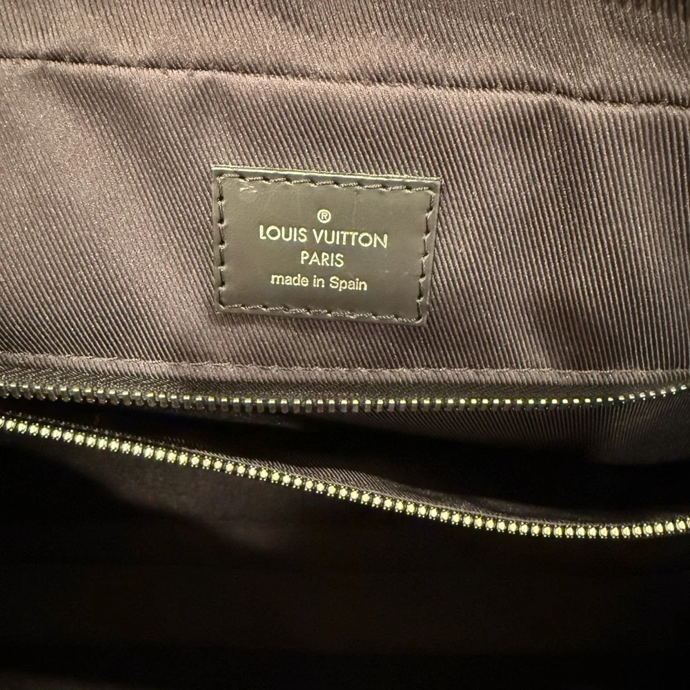 Louis Vuitton Porte Documents Briefcase Damier Graphite MM